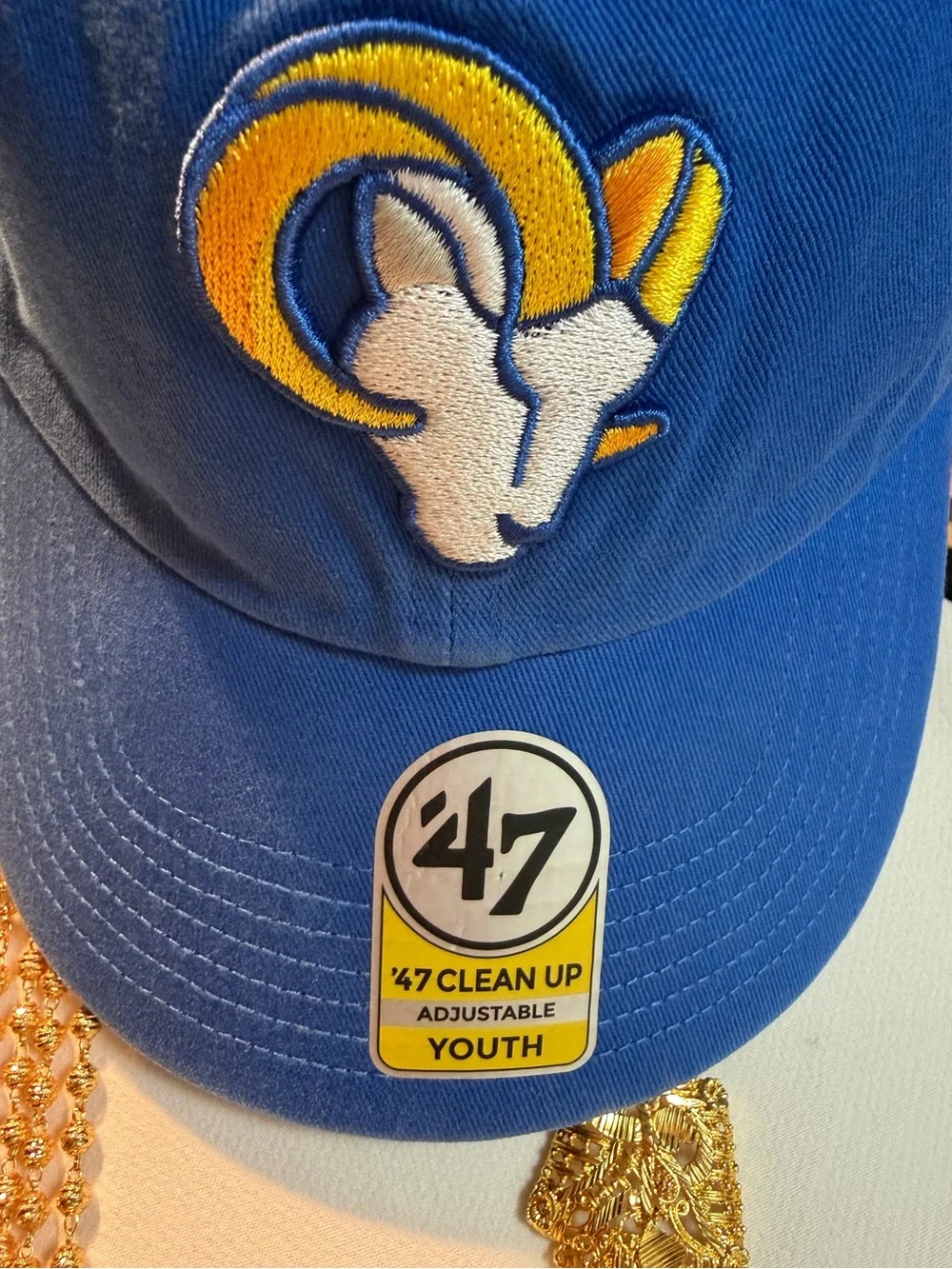 LA Rams Youth Adjustable Cap